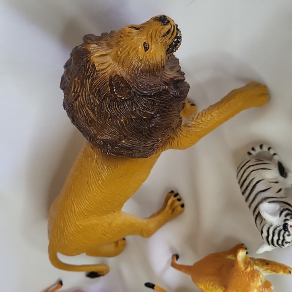 Rubber Animal Action Figures 1980s-1990s Lot of 11 - Picture 6 of 6